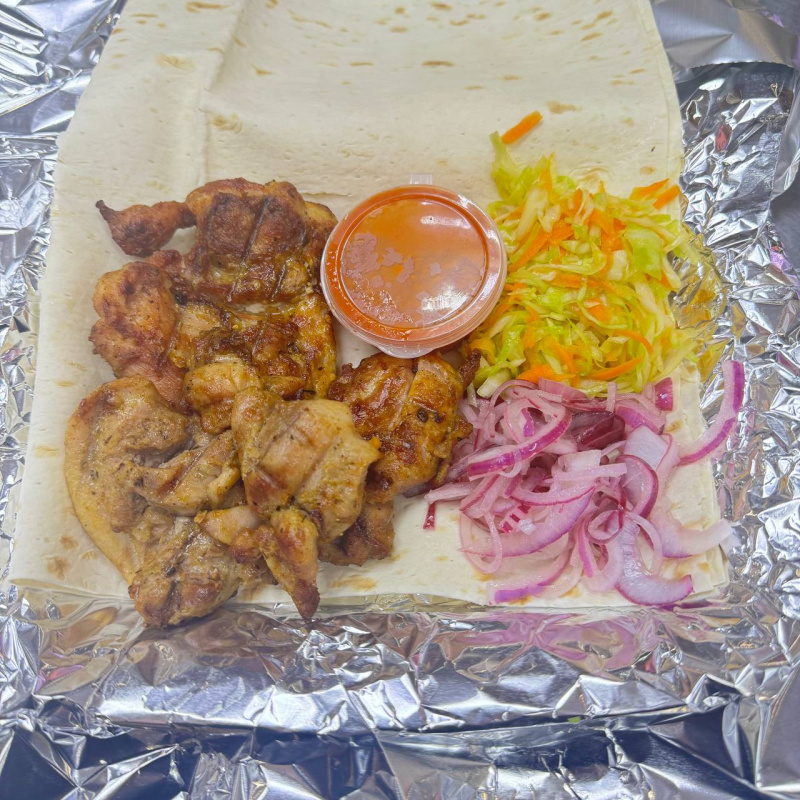 шашлык из курицы